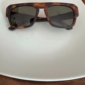 NWT BEAUTIFUL ITALIAN DESIGNER SUNGLASSES BY ETRO - MATTE HAVANA